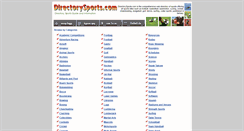 Desktop Screenshot of directorysports.com